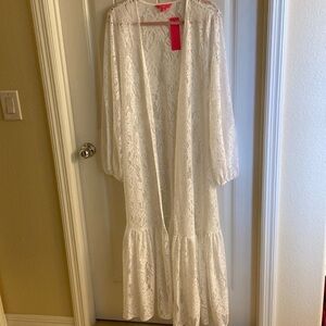 NWT Lilly Pulitzer Maxi Adela Coverup, M
